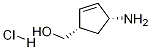 (1S,4R)-(4-Aminocyclopent-2-enyl)میتھانول ہائیڈروکلورائیڈ