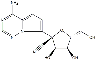 (2R,3R,4S,5R)-2-(4-aminopyrrolo[2,1-f][1,2,4]triazin-7-yl)-3,4-dihydroxy-5-(hydroxymethyl)tetrahydrofuran- 2-کاربونیٹرائل