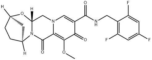 (2R,5S,13aR)-8-methoxy-7,9-dioxo-N-(2,4,6-trifluorobenzyl)-2,3,4,5,7,9,13,13a-octahydro-2, 5-میتھانوپائریڈو[1',2':4,5]پائرازینو