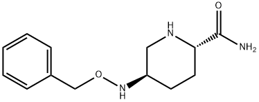 (2S,5R)-5-[(بینزیلوکسی)امائنو]پائپریڈین-2-کاربوکسامائیڈ