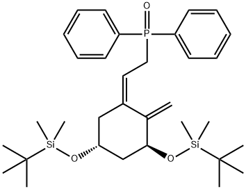 [3S-(1Z,3a,5b)]-[2-[3,5-Bis[[(tert-butyl)dimethylsilyl]oxy]-2-methylenecyclohexylidene]ethyl]diphenylphosphine آکسائیڈ