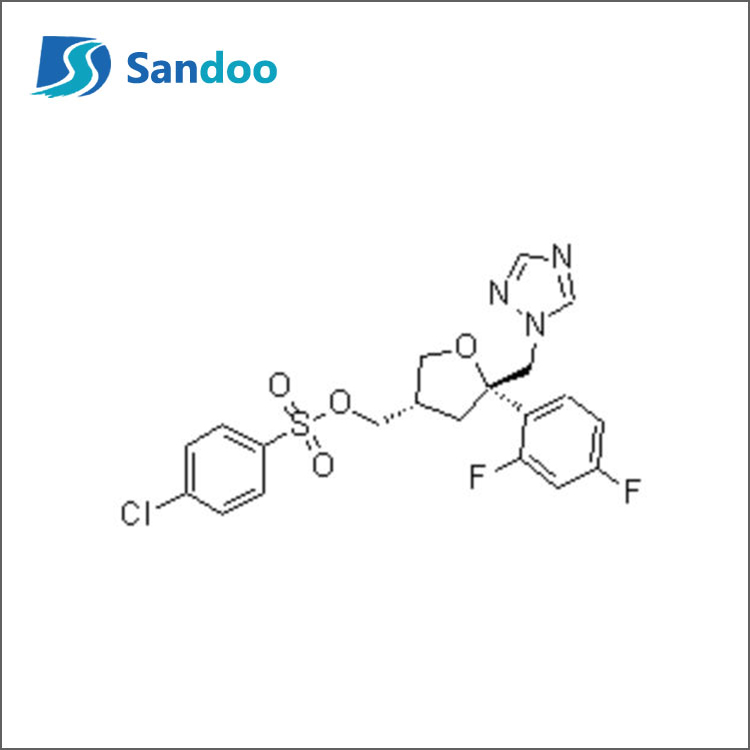 (3S-Cis)-4-Chlorobenzenesulfonic Acid [5-(2,4-Difluorophenyl)Tetrahydro-5-(1H-1,2,4-Triazol-1-Ylmethyl)-3-Furanyl]میتھائل ایسٹر