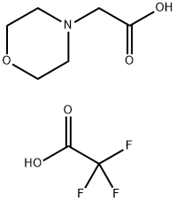 (4-Morpholinyl) acetic acid trifluoroacetic acid salt