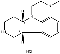 (6bR,10aS)-3-Methyl-2,3,6b,7,8,9,10,10a-octahydro-1H-pyrido[3',4':4,5]pyrrolo[1,2,3- ڈی] کوئنوکسالین ہائیڈروکلورائڈ