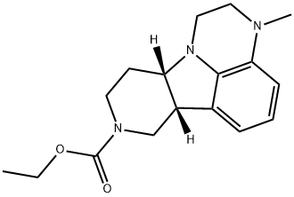 (6bR,10aS)-Ethyl 3-methyl-2,3,6b,7,10,10a-hexahydro-1H-pyrido[3',4':4,5]pyrrolo[1,2,3-de]quinoxaline -8(9H)-کاربو آکسیلیٹ