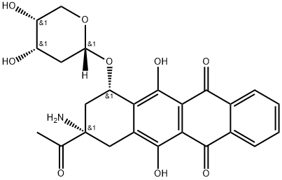 (7S-cis)-9-Acetyl-9-amino-7-[(2-deoxy-alpha-D-erythro-pentopyranosyl)oxy]-7,8,9,10-tetrahydro-6,11-dihydroxy-5 ,12-naphthacenedione