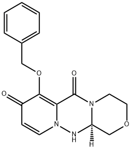 (R)-7-(بینزائیلوکسی)- 3,4,12,12a-tetrahydro- 1H-[1,4]oxazino[3,4-c]pyrido[2,1-f][1,2,4] - triazine-6,8-dione