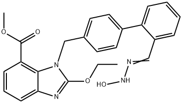 (Z)-Methyl 2-ethoxy-3-(2'-(N'-hydroxycarbaMiMidoyl)biphenyl-4-yl)Methyl)-3H-benzo[d] iMidazole-4-carboxylate
