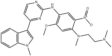 1,4-BenzenediaMine, N1-[2-(diMethylaMino)ethyl]-5-Methoxy-N1-Methyl-N4-[4-(1-Methyl-1H-indol-3-yl)-2-pyriMidinyl]-2 -نائٹرو