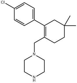 1-((4'-chloro-5,5-dimethyl-3,4,5,6-tetrahydro-[1,1'-biphenyl]-2-yl)میتھائل)پائپرازین