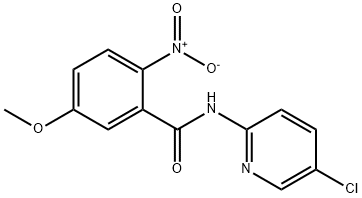 2-نائٹرو-N-(5-chloro-pyridin-2-yl)-5-methoxy-benzamide
