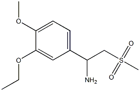 3-Ethoxy-4-Methoxy-alpha-[(Methylsulfonyl)Methyl]-benzeneMethanaMine