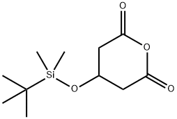 3-(tert-Butyldimethylsilyloxy)گلوٹرک اینہائیڈرائیڈ
