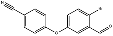 4- (4-Bromo-3-formylphenoxy) بینزونیٹرائل