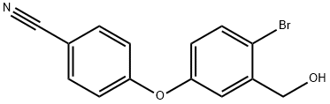 4- [4-Bromo-3-(hydroxymethyl) phenoxy]benzonitrile