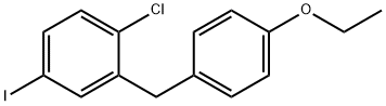 4-Iodo-1-chloro-2-(4-ethoxybenzyl)بینزین