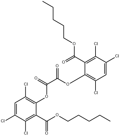 bis(2,4,5-trichloro-6-carbopentoxyphenyl) oxalate