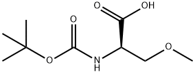 D-Serine، N-[(1,1-dimethylethoxy)carbonyl]-O-methyl- (9CI)
