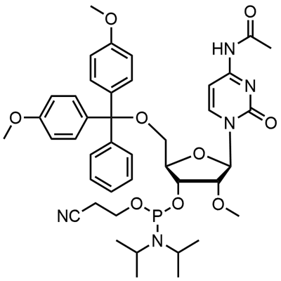 DMT-2′O-Methyl-rC(ac) فاسفورامائڈائٹ