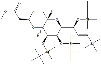 میتھائل 2-((2R,4aS,6S,7R,8S,8aS)-7,8- bis((tert-butyldimethylsilyl)oxy)-6-((S,E)-1- ((tert-butyldimethylsilyl)آکسی )3- (ٹرائیمیتھائلسائل)ایلیل)آکٹہائیڈروپیرانو
