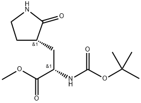 میتھائل(S)-2-(Boc-amino)-3-[(S)-2-oxo-3-pyrrolidinyl ]propanoate