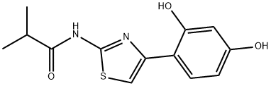 N-[4-(2,4-dihydroxyphenyl)-1,3-thiazol-2-yl]-2-methylpropanamide