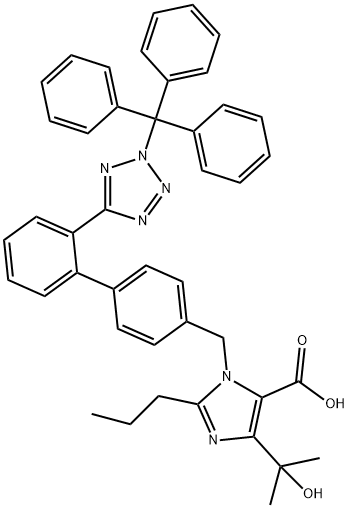 N2-Trityl OlMesartan ایسڈ
