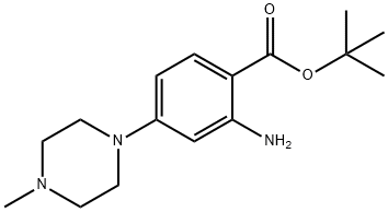 tert-butyl 2-amino-4-(4-methylpiperazin-1-yl) بینزویٹ