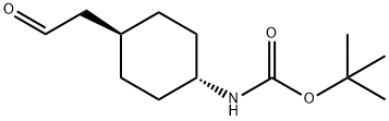 TERT-BUTYL TRANS-4-(2-OXOETHYL) سائکلوہیکسائل کاربامیٹ