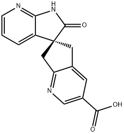 6S)-2'-oxo-1',2',5,7- tetrahydrospiro[cyclopenta [b]pyridine-6,3'- pyrrolo[2,3-b]pyridine] -3- carboxylic acid